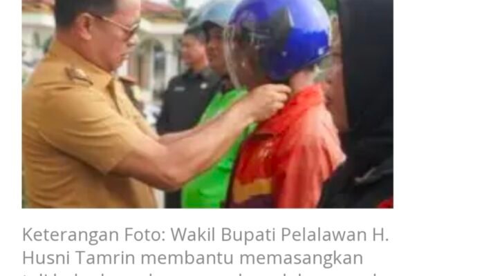 Wabup Husni Tamrin Hadiri Apel Operasi Patuh Lancang Kuning 2026, Dorong Keselamatan Berlalu Lintas di Pelalawan