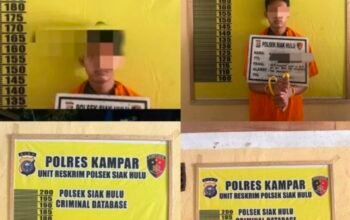 Polsek Siak Hulu Tangkap Pelaku Curas, 4 dari 7 Pelaku Yang Terlibat